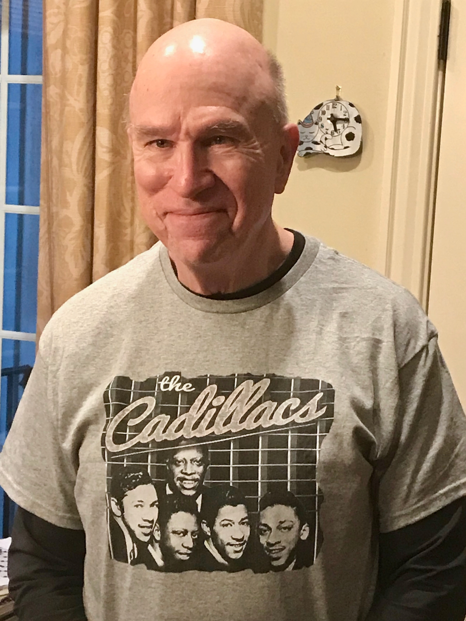 Dad representing doo-wop