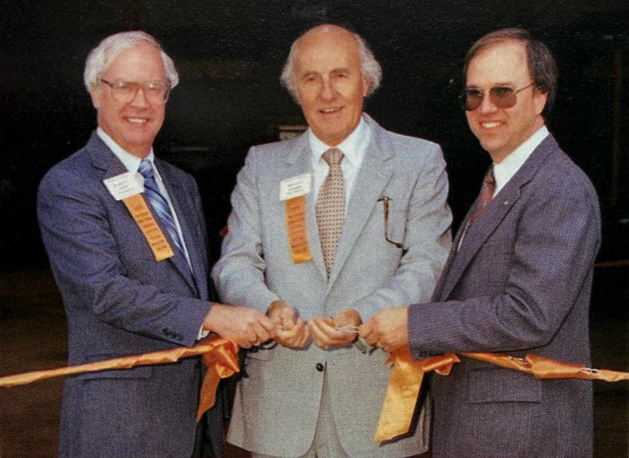 Dad, mentors Ron Shaw and Howard Lechler