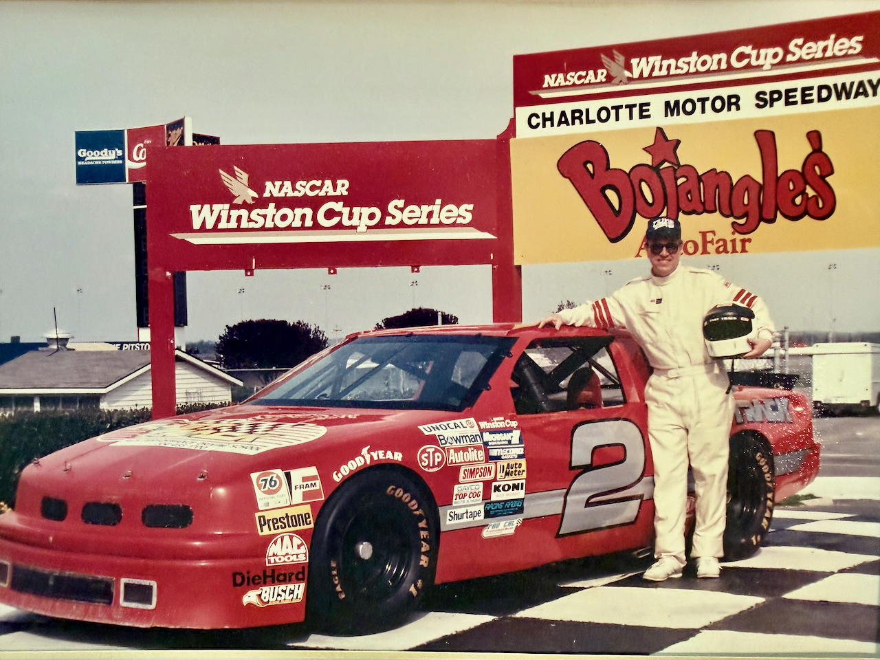 Dad in the Winner's Circle